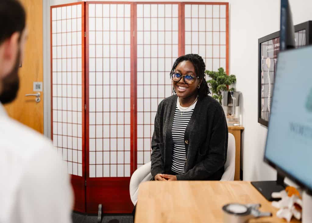 History taking by oxford chiropractor