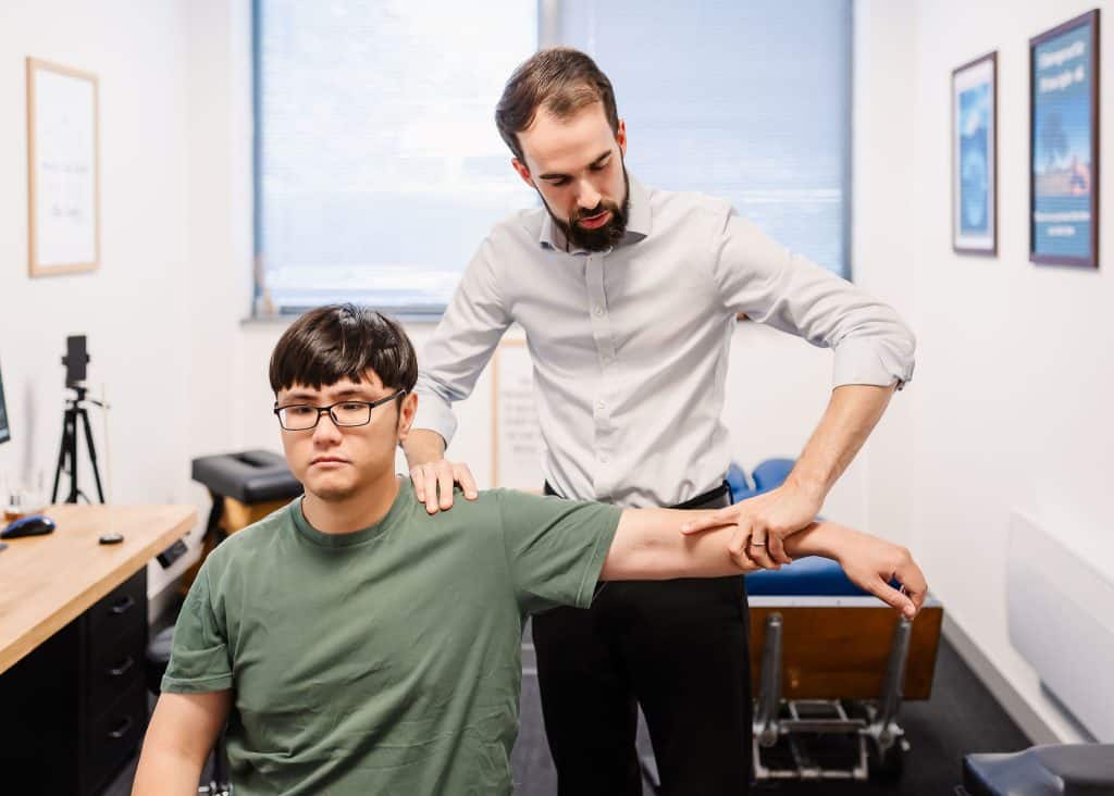 Assessing the shoulder