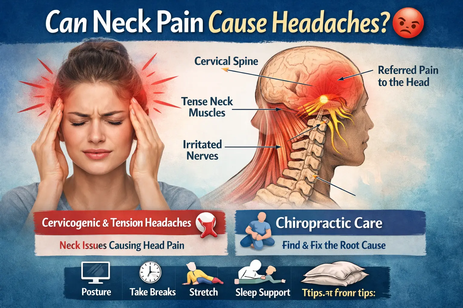 Headaches coming from your neck